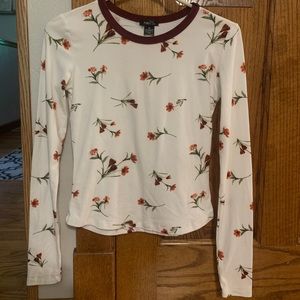 Floral long sleeve